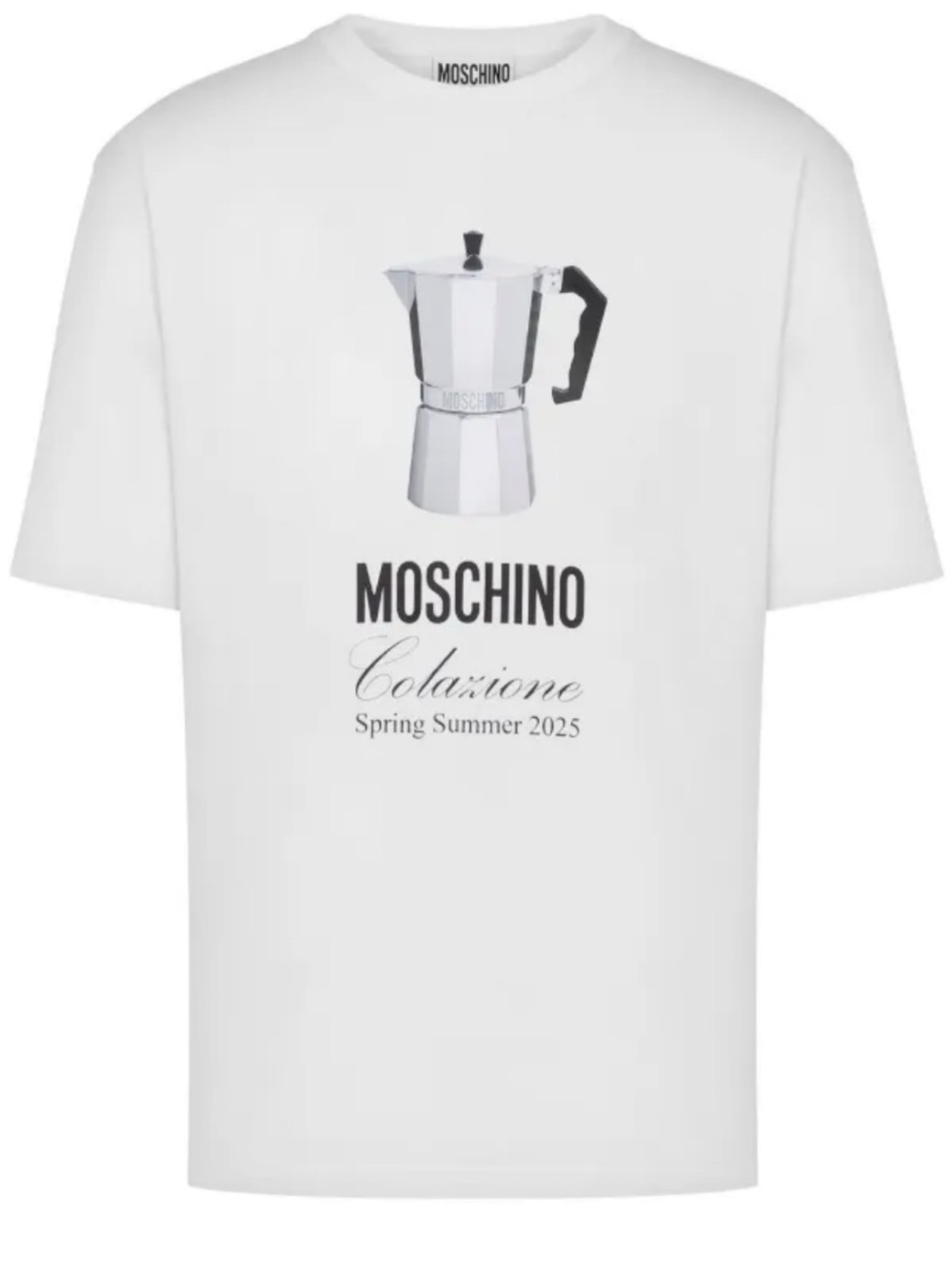 Moschino slogan-print T-shirt sz XXL